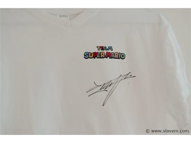 Team supermario shirt. thibau nys - afbeelding 3 van  3