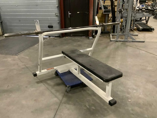 Teca olympische bench press krachtstation - afbeelding 1 van  5