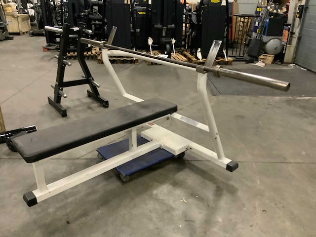 Teca olympische bench press krachtstation - afbeelding 2 van  5