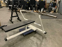 Teca olympische bench press krachtstation - afbeelding 2 van  5