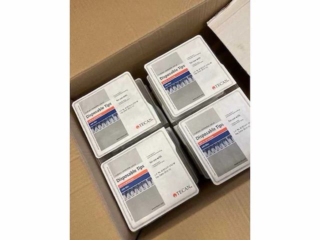 Tecan - wegwerptips 200μl conductive met filter - verbruiksartikel - afbeelding 1 van  1
