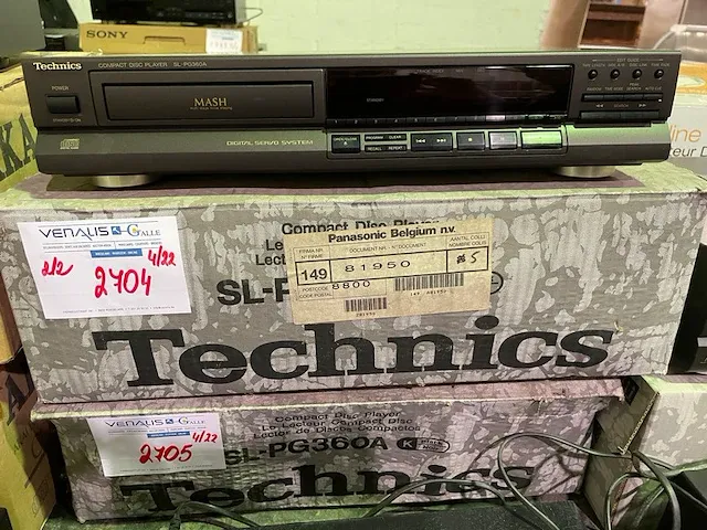 Technics cd-speler - afbeelding 1 van  2