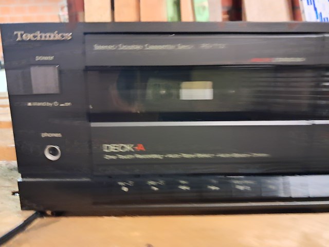 Technics dubbele cassettedek perfecte staat - afbeelding 2 van  4