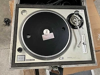 Technics sl1200 in flight case - afbeelding 2 van  3