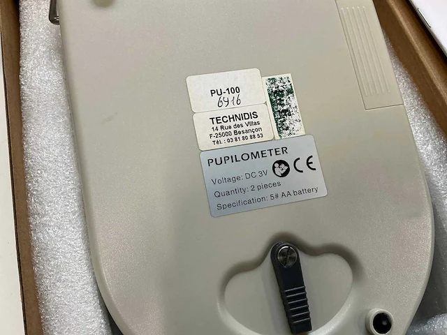 Technidis pu-100 pupilometer - afbeelding 3 van  4