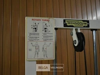 Techno gym rotary torso 50 kg max - afbeelding 3 van  6