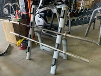 Technogym - barbell rek - met stangen - power station - afbeelding 1 van  4