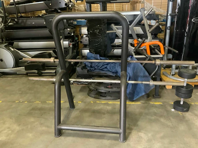Technogym - barbell rek - met stangen - power station - afbeelding 3 van  5