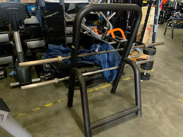 Technogym - barbell rek - met stangen - power station - afbeelding 4 van  5