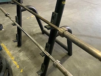Technogym - barbell rek - met stangen - power station - afbeelding 5 van  5