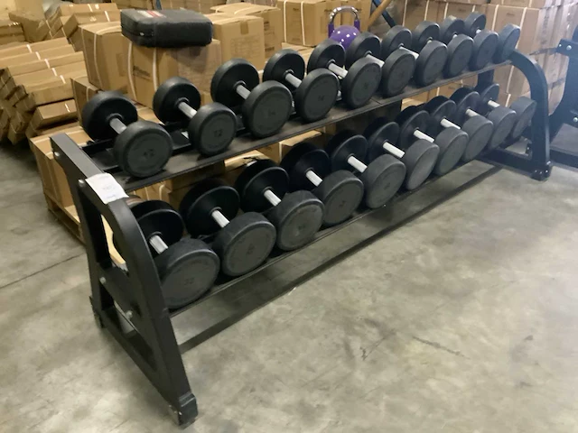 Technogym - dumbbells met pure rek - 12;14;16;18;20;32;34;36;38;40 - power station - afbeelding 1 van  6