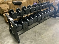 Technogym - dumbbells met pure rek - 12;14;16;18;20;32;34;36;38;40 - power station - afbeelding 1 van  6