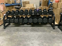 Technogym - dumbbells met pure rek - 12;14;16;18;20;32;34;36;38;40 - power station - afbeelding 2 van  6