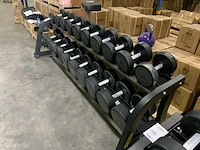 Technogym - dumbbells met pure rek - 12;14;16;18;20;32;34;36;38;40 - power station - afbeelding 4 van  6