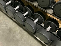 Technogym - dumbbells met pure rek - 12;14;16;18;20;32;34;36;38;40 - power station - afbeelding 5 van  6