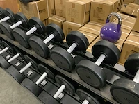 Technogym - dumbbells met pure rek - 12;14;16;18;20;32;34;36;38;40 - power station - afbeelding 6 van  6