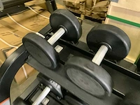 Technogym - dumbbells met pure rek - 14;16;18;20;22;24;26;28;30;32kg - power station - afbeelding 7 van  9