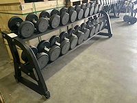 Technogym - dumbbells met pure rek - 14;16;18;20;22;24;26;28;30;32kg - power station - afbeelding 9 van  9