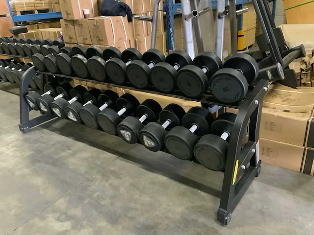 Technogym - dumbbells met pure rek - 22;24;26;28;30;44;46;46;48;50kg - power station - afbeelding 2 van  8