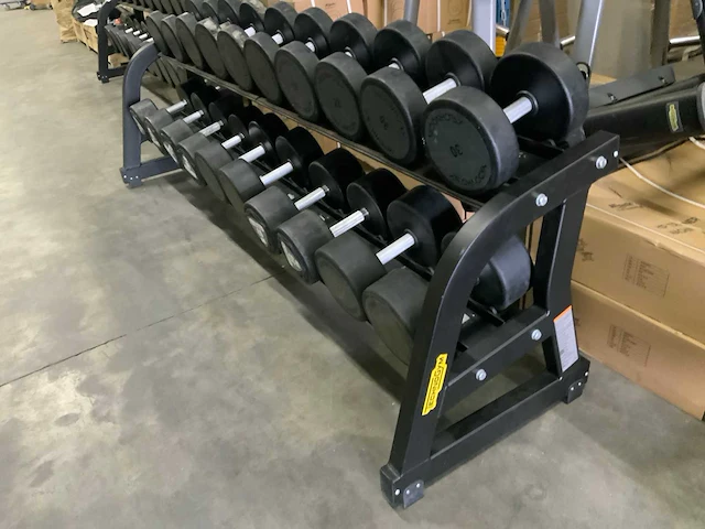 Technogym - dumbbells met pure rek - 22;24;26;28;30;44;46;46;48;50kg - power station - afbeelding 3 van  8