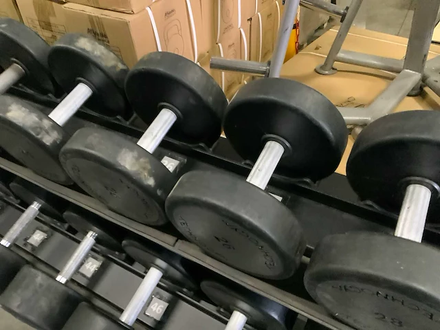 Technogym - dumbbells met pure rek - 22;24;26;28;30;44;46;46;48;50kg - power station - afbeelding 6 van  8