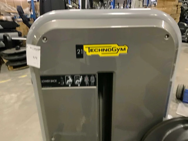 Technogym - element - lowerback - power station - afbeelding 2 van  7