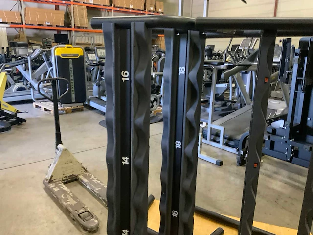 Technogym - element 6 pair rack - 2x - power station - afbeelding 2 van  4