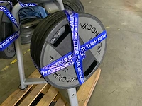 Technogym - schijven 50mm met rek - 260kg - power station - afbeelding 6 van  7