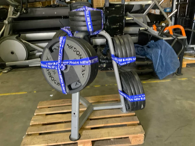 Technogym - schijven 50mm met rek - 260kg - power station - afbeelding 7 van  7