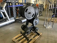 Technogym - schijven pu 50mm - met rek - power station - afbeelding 3 van  5