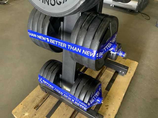 Technogym - schijven pu 50mm - met rek - power station - afbeelding 3 van  7
