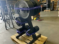 Technogym - schijven pu 50mm - met rek - power station - afbeelding 4 van  7