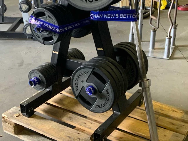 Technogym - schijven pu 50mm - met rek - power station - afbeelding 6 van  6