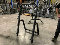 Technogym 4 pair barbell rek krachtstation