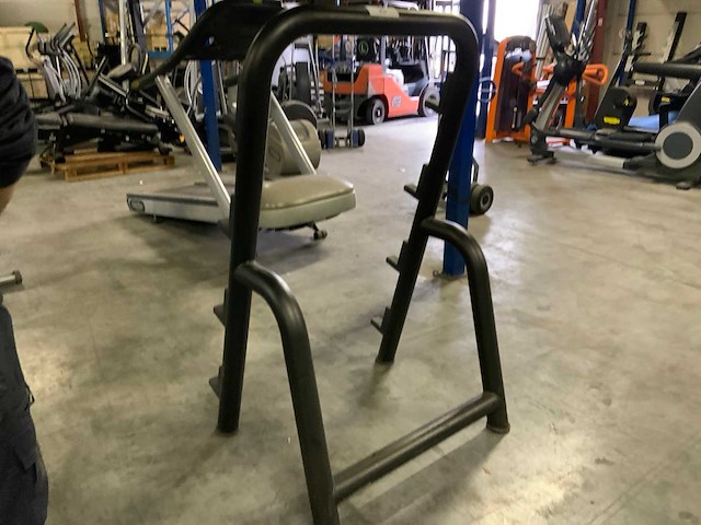 Technogym 4 pair barbell rek krachtstation - afbeelding 3 van  4