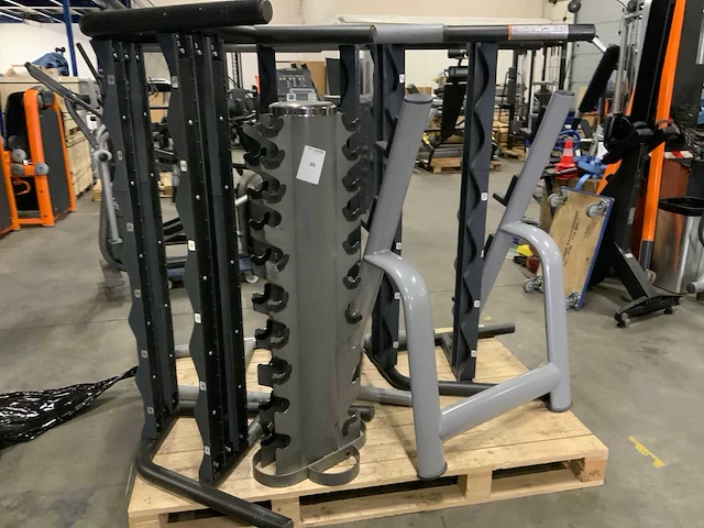 Technogym 4x element rek barbell rel krachtstation - afbeelding 4 van  6