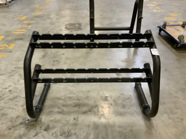Technogym 6 pair element dumbbell rek krachtstation - afbeelding 2 van  3