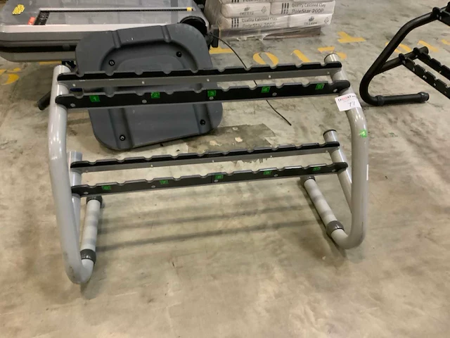 Technogym 6 pair element dumbbell rek krachtstation - afbeelding 1 van  3