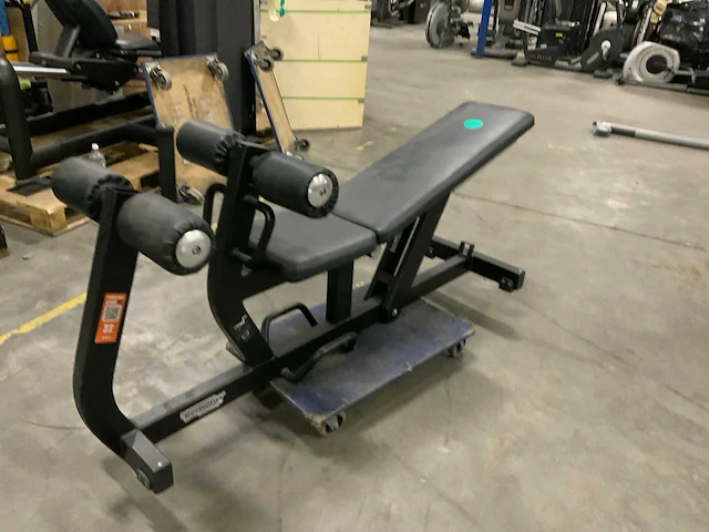 Technogym abdominal crunch bench krachtstation - afbeelding 2 van  4