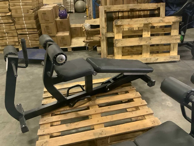 Technogym abdominal crunch bench krachtstation - afbeelding 1 van  4