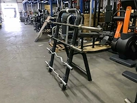 Technogym barbell rek incl 4 barbells krachtstation - afbeelding 4 van  4