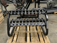 Technogym chrome dumbbells 1 t/m 10kg met rek krachtstation - afbeelding 1 van  7