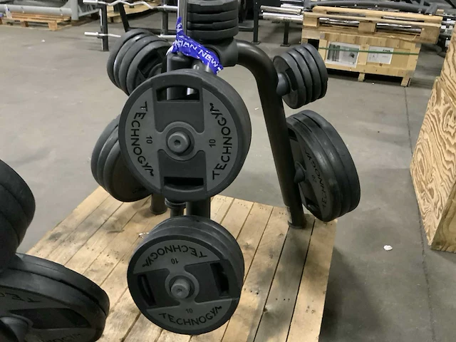 Technogym element 50mm rek 215kg schijven krachtstation - afbeelding 4 van  9