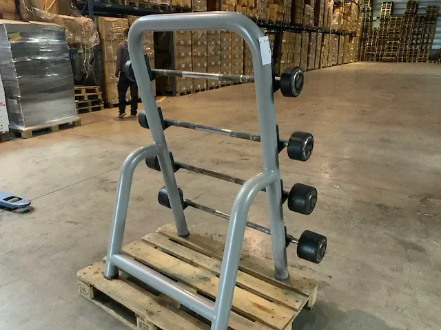 Technogym element en hammer barbells barbell rek krachtstation - afbeelding 5 van  5