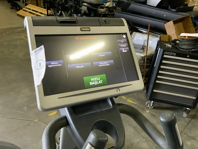 Technogym excite synchro 700 visioweb crosstrainer - afbeelding 3 van  6
