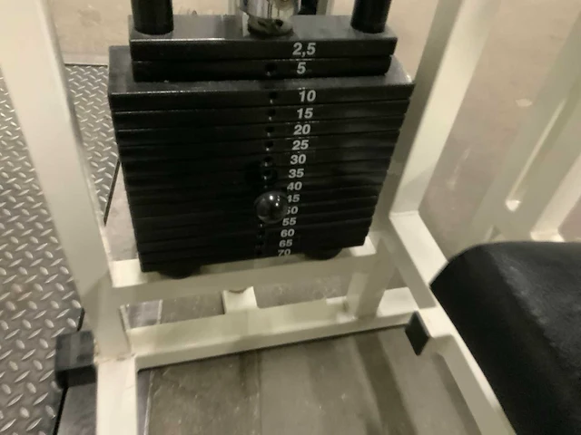 Technogym isotonic lowerback bench r.o.m. krachtstation - afbeelding 5 van  6