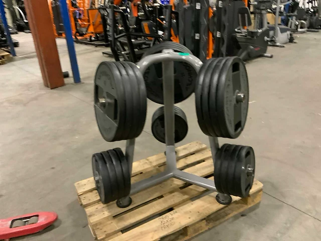 Technogym pu schijven 50mm 12x20;12;10kg krachtstation - afbeelding 1 van  5