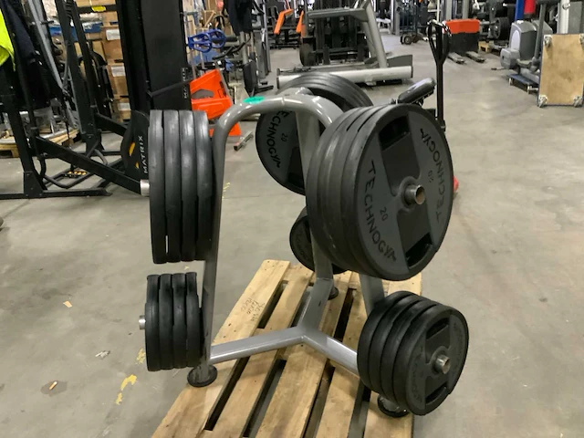 Technogym pu schijven 50mm 12x20;12;10kg krachtstation - afbeelding 3 van  5