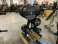 Technogym pu schijven 50mm 12x20;12x10;8x5;6x2,5kg krachtstation - afbeelding 1 van  7