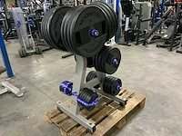 Technogym pu schijven 50mm 12x20;8x10;8x5;6x2,5;8x1,25 krachtstation - afbeelding 1 van  6